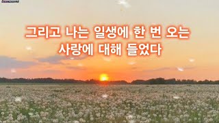 (민들레) Dandelions - 한국어 자막 [Ruth B.의 노래]