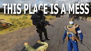 ARMA Fallout Context - Humanitarian team of pain and despair - ARMA Reforger