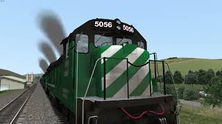 Train Simulator Classic: TravelByTrain EMD+GE Burlington Northern - Complete Edition Add-On