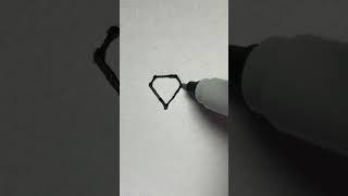 How to draw a diamond