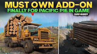 New Must Own Add-on Finally For Pacific P16 in SnowRunner Everything You Need to Know