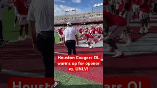 Houston Cougars OL gears up for 2024 opener vs. UNLV!