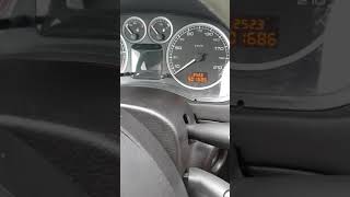 Como quitar Testigo de la llave 🔧de mantenimiento del cuadro del Peugeot 307