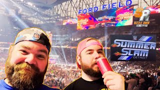 We Went To SUMMERSLAM!  | REACTION VLOG | *SPOILERS*