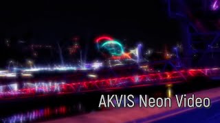 Glowing Drawing Effects with AKVIS Neon Video