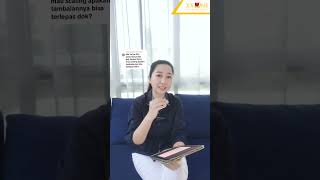 Dok kalau kita punya gigi tambalan terus mau scaling apakah tambalannya bisa terlepas dok ?