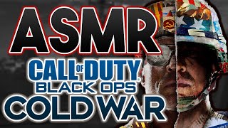 ASMR Call of Duty: Black Ops Cold War (Random Triggers + Gum Chewing + Whisper)