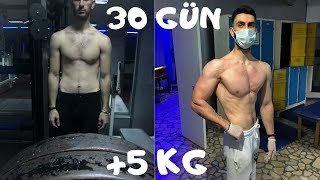 30 GÜNLÜK DOĞAL VÜCUT DEĞİŞİMİM / 30-DAY NATURAL BODY TRANSFORMATION