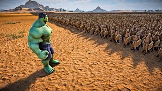 HULK VS 1,000,000 SPARTANS - Ultimate Epic Battle