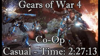 Casual Speedrun Co-Op - Gears of War 4 - Time: 2:27:13