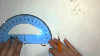 12  Construct a triangle given ASA