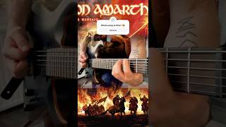 Hell yeah! 🔥🎸 #amonamarth #guitar #metalguitar #guitarcover #metalguitarcover #guitarriff