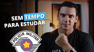 ⏰ 🚔 Sem TEMPO para estudar para a prova do concurso Soldado PM-SP 2024? por Leandro Fajan