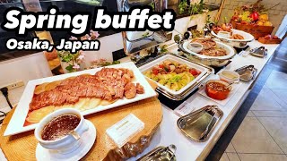 All-you-can-eat steaks, crepes, and more! Spring buffet will be held at Hotel Hanshin Osaka, Japan