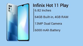 Infinix Hot 11 Play Official look, Price, Design, Camera, Specifications and Features