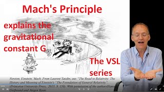 How to Explain G - Mach's Principle and Variable Speed of Light