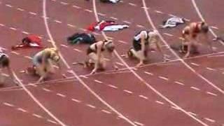 100m Girls 15. Tyrvinglekene 2007