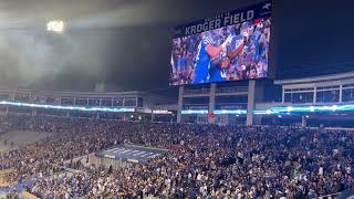 Kentucky Football's Kroger Field sold out atmosphere/ intro before the Tennessee game