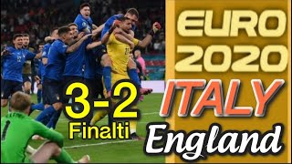 ITALY vs ENGLAND 3-2 Adu Finalti Piala EURO 2020 ( Ulasan )