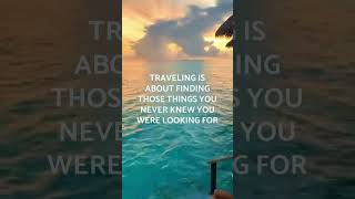 The Power of Travel: Emotional Travel Quotes Motivation - Reisen Urlaub #shorts