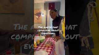 The messy auntie #comedy