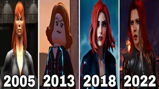 Evolution of Black Widow in games (2005-2022)