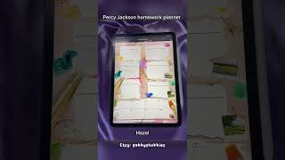 Percy Jackson hw planner #percyjackson