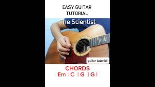 Tutorial The Scientist #thescientist  #coldplay #guitartutorial #shorts