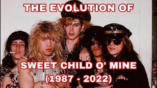 The Evolution of Sweet Child O’ Mine (1987-2022)