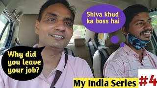 Shiva wants to be his own boss | Ola ride in Vishakhapatnam/ Vizag | Do South Indians know hindi