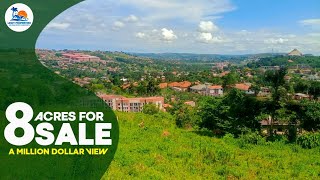 8 ACRES IN BWEBAJJA ENTEBBE RD WITH A MILLION DOLLAR VIEW