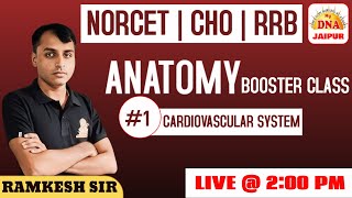 #1 CARDIOVASCULAR SYSTEM | ANATOMY | BY RAMKESH SIR | #norcet #cho #rrb #nursingeducation