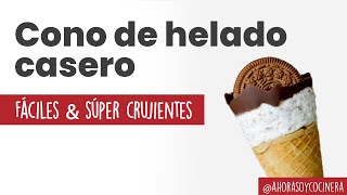 BARQUILLAS de HELADO CASERO de OREO | Ultra Deliciosas & Cremosas | OREO | Ahora soy cocinera