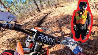 Riding dirt bikes with my friends | Ray Newton