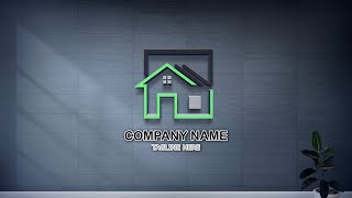 home logo | How to design a house logo in abode illustrator