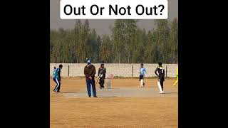 Clever Thinking By The Bowler - Out Or Not Out? Sportsman Spirit #cricket #shorts #outornotout