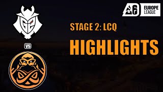 [HIGHLIGHTS] G2 Esports vs ENCE | LCQ | Europe League 2024 Stage 2