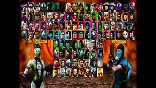 MORTAL KOMBAT ANTHOLOGY Mugen Version Download and Gameplay