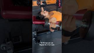 Dumbbell chest fly tutorial #fitness #strengthtraining #flabbyarms #fatloss