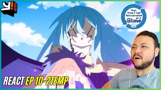 O ATAQUE FURIOSO DE RIMURU!  React Tensei Shitara Slime Datta Ken Ep 10 Temproada 2