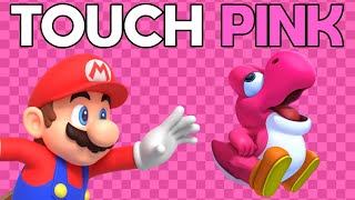 How Fast can you Touch PINK in Every Mario Game?