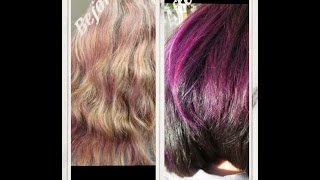 Violet, Magenta Hair Color Part 1