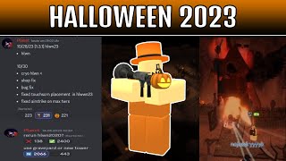 🎃Halloween Event 2023🎃 | Roblox Tower Battles