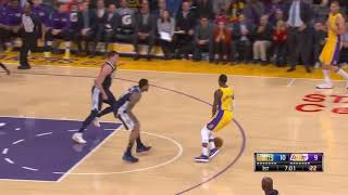 Lonzo Ball Blocks Gary Harris In Front Of Jamal Murray To Avenge Himself, Coach & Teammates!