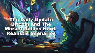 The Daily Update - Bitcoin and The Market Rallies Hard. Realistic Scenarios