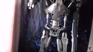 my Terminator T-800 Endoskeleton Life Size  Figure Version 2.0