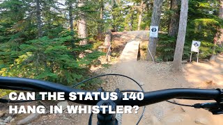 Testing The Specialized Status 140 In Whistler Bike Park