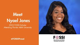 2023 FOSSI Scholar, Nyael Jones Discusses the Importance of Attending an HBCU