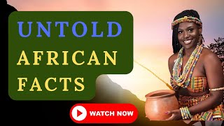 JAW-DROPPING African Facts You Never Knew Existed #world #africa #fact #motivation #inspiration