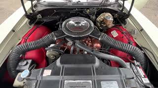 Engine running in 1968 OLDSMOBILE CUTLASS 442